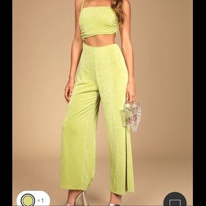 Lime Green jumpsuit